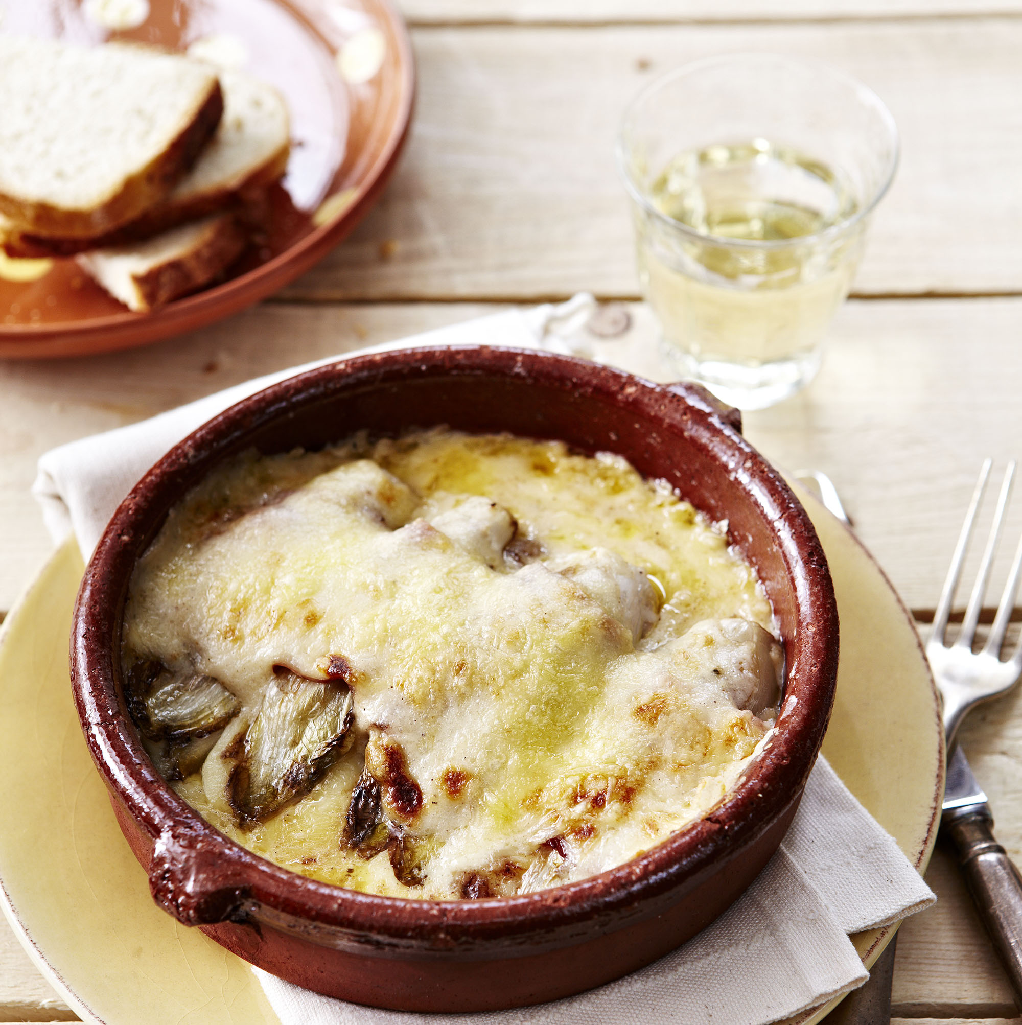 Gratin d'endives au Gruyère d'alpage AOP