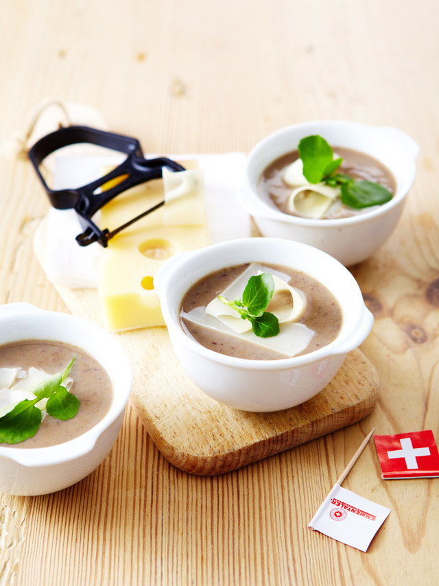 Soupe de lentilles à l’Emmentaler AOP suisse