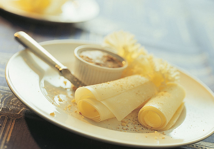 Fromage à la mousse aux fruits secs