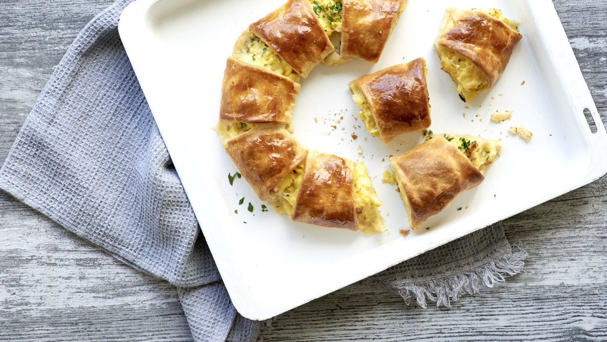 Couronne gourmande à l'Emmentaler AOP suisse