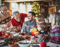 C'est de saison, les repas de fêtes de fin d’année en famille